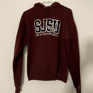 Maroon SJSU Hoodie Small